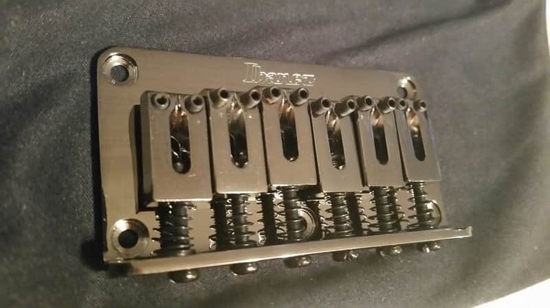 Ibanez Hardtail Bridge cosmo black- Free shipping image 1