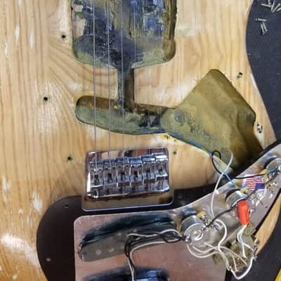 Rock Island Sound Stratocaster Partscaster Custom Natural Electric Parts Guitar image 8