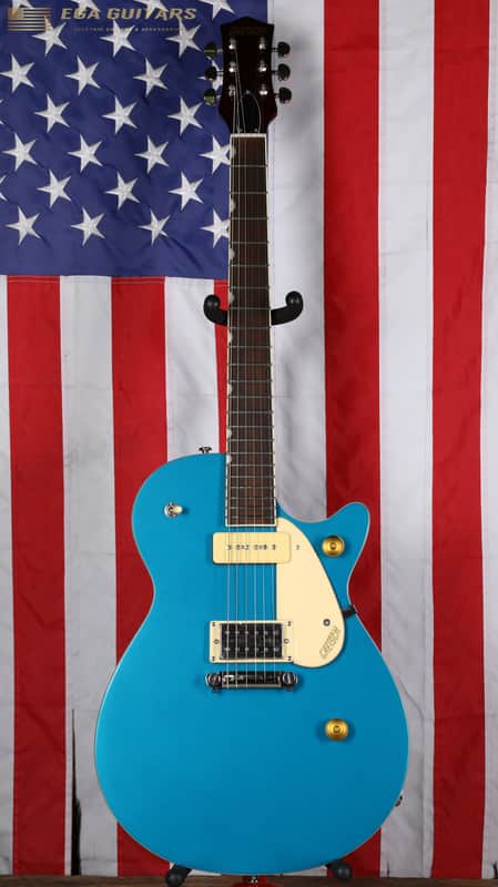 Gretsch G2215-P90 Streamliner Junior Jet Club -  Ocean Turquoise image 1