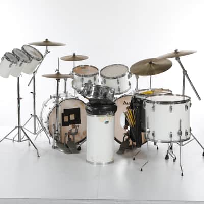 David Frangioni Collection, Ed Shaughnessy's, Tonight Show - 1979 Ludwig 10-Piece Drum Kit w/Hardware!! image 3