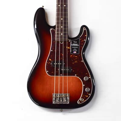 Fender American Professional II Precision Bass Guitar - 3-color Sunburst, Rosewood Fingerboard image 1