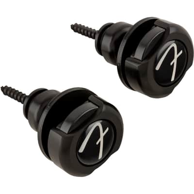 Fender Infinity Strap Locks, Black image 1