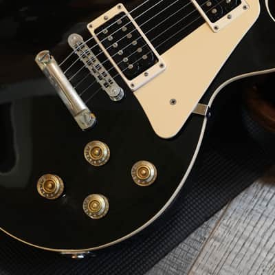 1995 Gibson Les Paul Standard Electric Guitar Black Ebony + OHSC image 6