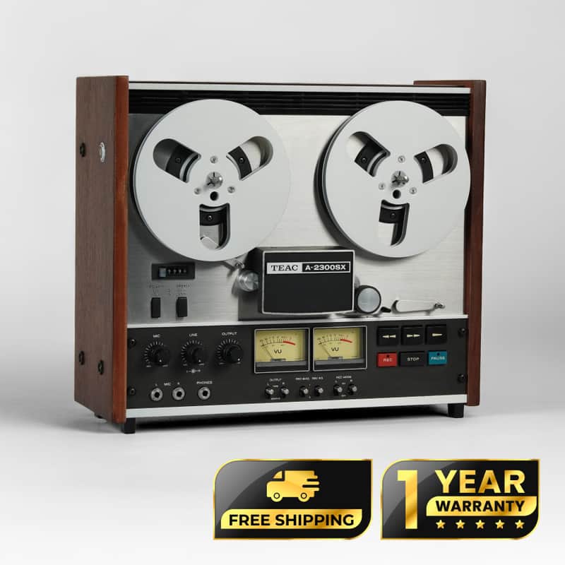 TEAC A-2300SX Vintage Reel-to-Reel Tape Deck – 3-Head – Professionally Restored – 1-Year Warranty image 1
