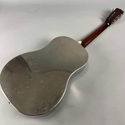 National Style 2 Tri-cone 2002 Engraved, Set up for low action Spanish style playing , With Original National hardshell case. image 10