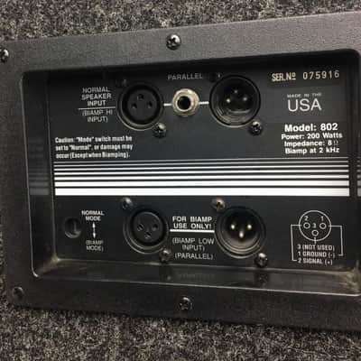 CARVIN MODEL 802 PA CABINET SPEAKER with mount Adapter for PA Column image 7