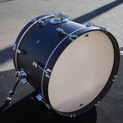 PDP/DW Concept Maple Classic Series | Ebony Satin Oil | 14" x 20" Bass Drum w/ No Mount image 2