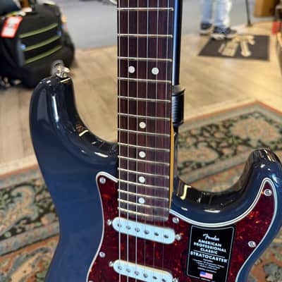 Fender American Professional Classic Stratocaster, Faded Black W/ Free Shipping & Gig Bag image 5
