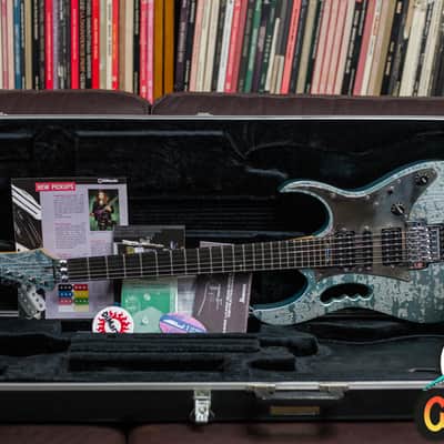 Ibanez JEM90HAM Steve Vai Signature 1998 Blue-Green Metallic Texture -VIDEOSOON- imagen 1