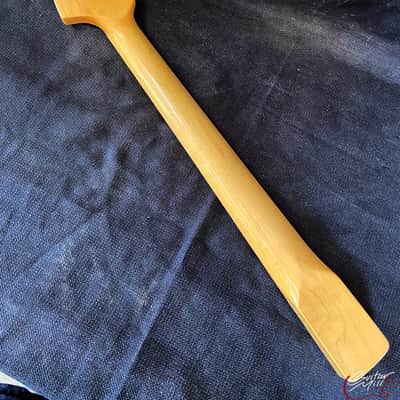 Guitar Mill Jag/Stang-Style Replacement Neck / 2 pc. Maple & Indian Rosewood / 24" Scale Length! / Classic C / Gloss / Closet Clean (#GIN-3898) image 6