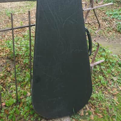 60s 70s vintage Polverini Italian Hard Shell Wood Case for Electric Bass image 3
