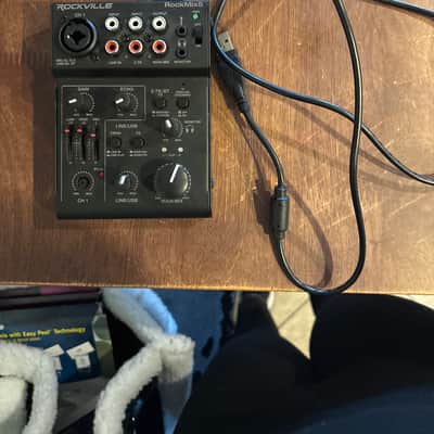 Rockville RockMix 5 Channel Pro Mixer with USB Interface, Bluetooth, Echo and EQ image 2