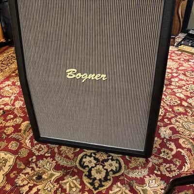 Bogner 212 SLO 2x12 Slanted Open Back Vertical Cabinet 2024 - Black image 1