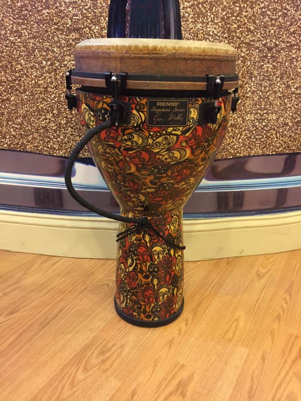 Remo Signature Series Leon Mobley Djembe 12" x 24" Djembe Hand Drum image 1