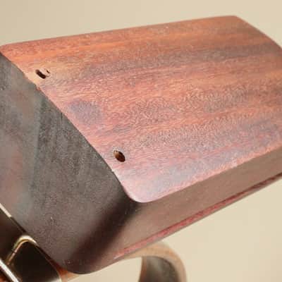 Giant Chi Fu Rosewood Wood Block (1920s) with Leedy/Ludwig Nickel Plated Holder (1950s) / INSPECTED & TESTED image 1
