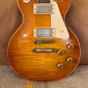 2015 Gibson Custom Shop 1958 Les Paul Standard Flametop CS8 - Dirty Lemon - Sunrise Tea Burst VOS