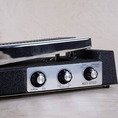 Shin-Ei Jax ME-7 Surf Wah Hurricane Siren Pedal 1970s Vintage Expression Made in Japan MIJ image 4