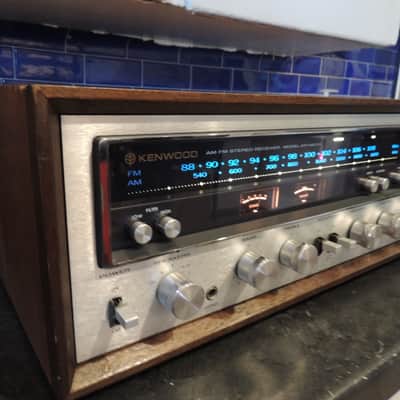 Kenwood KR-6600 Vintage Stereo Receiver - 56 x 2 RMS Power - Serviced and Tested image 2