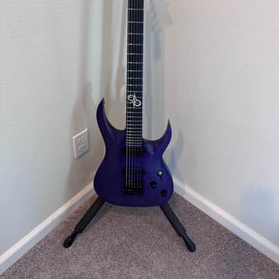 Solar Guitars AC6P RAW - EUROPEAN MASTER SERIES 2024 - Raw Purple Open Pore image 2