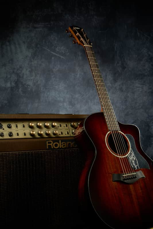 Roland AC-100 Acoustic Chorus 2-Channel 100-Watt 1x12" / 2x5" Acoustic Guitar Combo 1995 - 2004 - Brown image 1