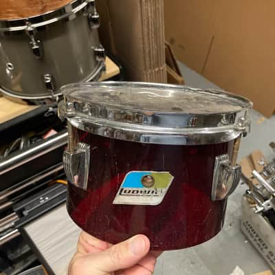 1970s Ludwig Vistalite 5.5x8" Concert Tom with Single-Color Finish