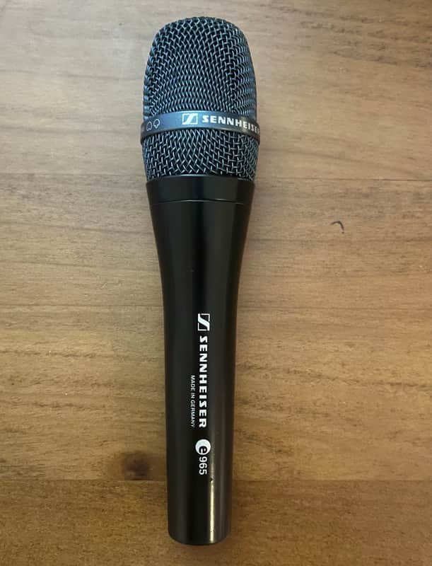 Sennheiser e965 Multipattern Handheld Condenser Microphone 2008 - Present - Black image 1