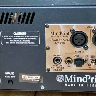 HighEnd! MindPrint DTC Dual Tube 2-Channel Class-A Mic Preamp + Digital Option image 3