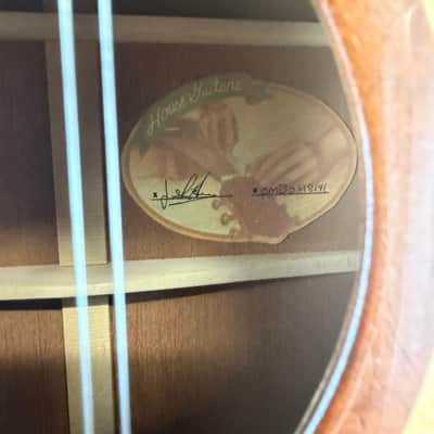 Josh House Gazouki Octave Mandolin w K&K Pick PU Exc Fine! 2016 natural open pore finish image 9