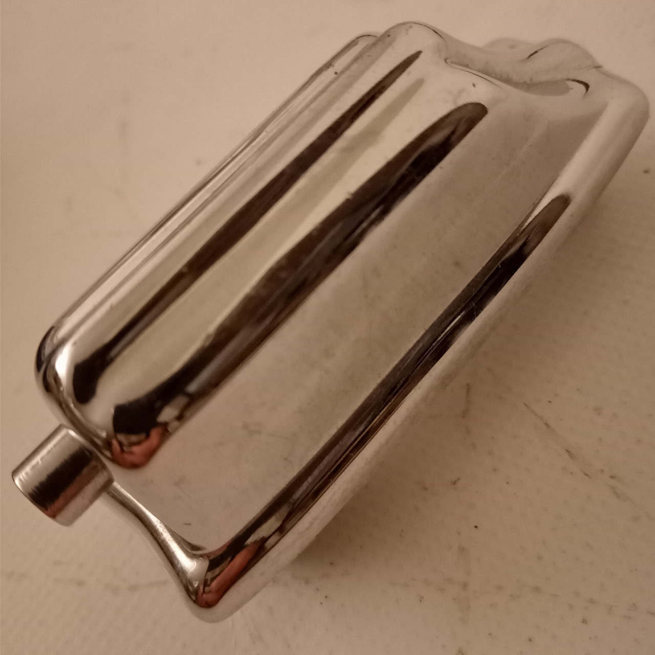 Rogers Beavertail Bass 2.25"Drum Lug Chrome Fullerton Vintage 60s Powertone Hex — main photograph