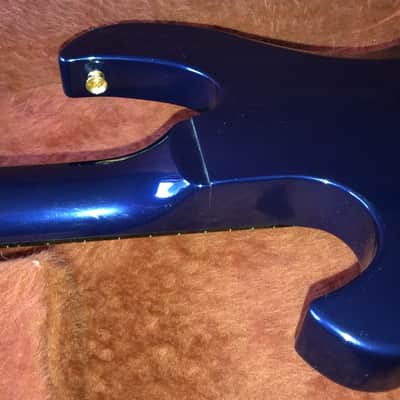 1985 Gibson Q-2000 Metallic Blue! Gibson’s Roaring Superstrat! OHSC!!! image 12
