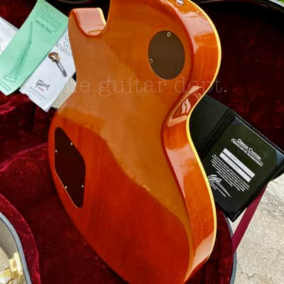 ♚CLEAN♚2009 Gibson CUSTOM SHOP R7 ♚ 1957 Les Paul GOLDTOP ♚ Very Dark Board !♚ VOS ♚57 image 13