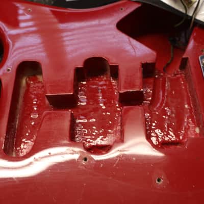 Fender Stratocaster 1972 Refinished Red image 16