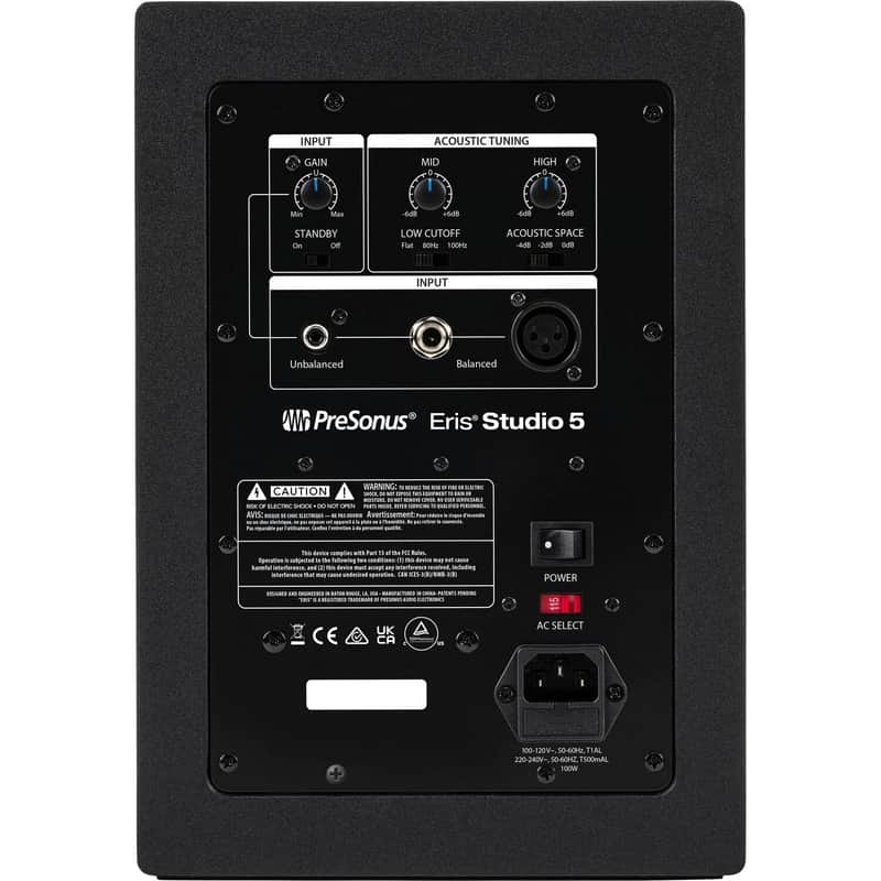 PreSonus Eris Studio 5 Powered Studio Monitor image 1