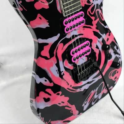Custom Painted and Upgraded Jackson JS22 Dinky Archtop image 2