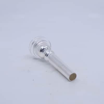 ACB TA1CS Trumpet Mouthpiece with a Clear Acrylic Rim - Silver/Acrylic image 4