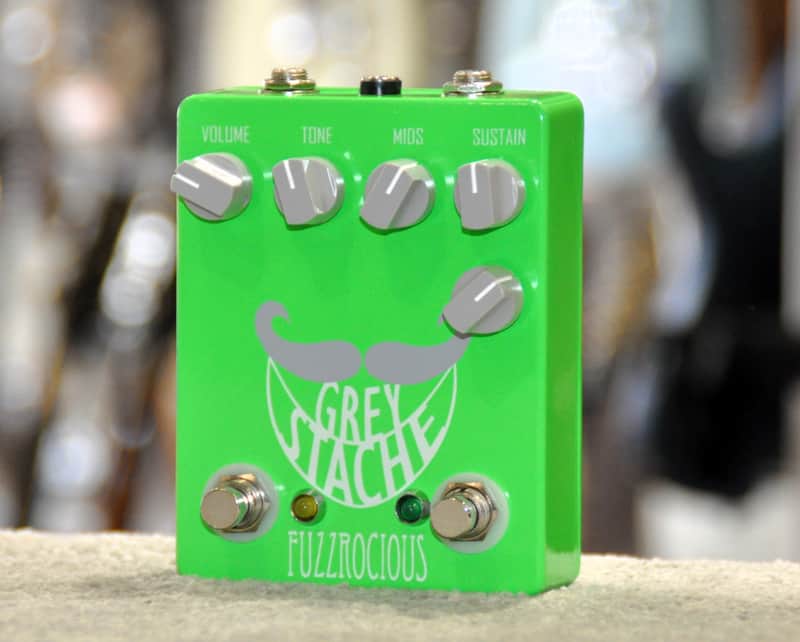 FUZZROCIOUS Grey Stache 2nd Sustain / Disto Fuzz / Big Muff Type / Made In USA image 1