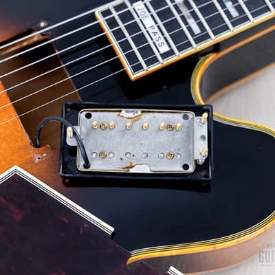 1988 Ibanez JP20 Joe Pass Signature Archtop Electric Guitar Sunburst w/ Super 58, Case image 18