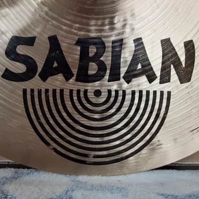 Sabian 14" HH Hand Hammered Regular Hi-Hat Cymbals (Pair) 1992 - 1998 - Natural image 10