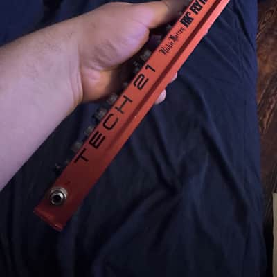2019 Tech 21 Richie Kotzen RK5 V1 Signature Fly Rig - Red image 3