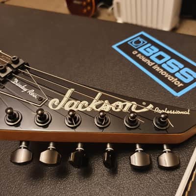 RARE Jackson Dinky Pro Reverse Purple DK2 Japan MIJ German Floyd Rose Professional Guitar OHSC image 14