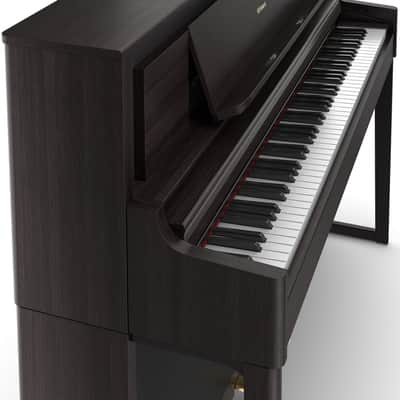 Roland LX-706 88-Key Digital Upright Piano 2018 - Present - Dark Rosewood image 2