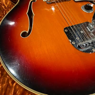 Wurlitzer Model 7742 1970's Sunburst image 3