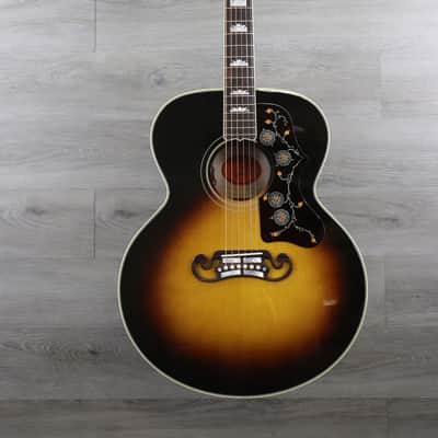 Gibson SJ-200 Original Vintage Sunburst Acoustic Electric Guitar With Original Hardshell Case! image 2
