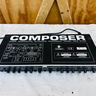 Behringer MDX 2100 Composer Audio Interactive Dynamics Processor - working image 2