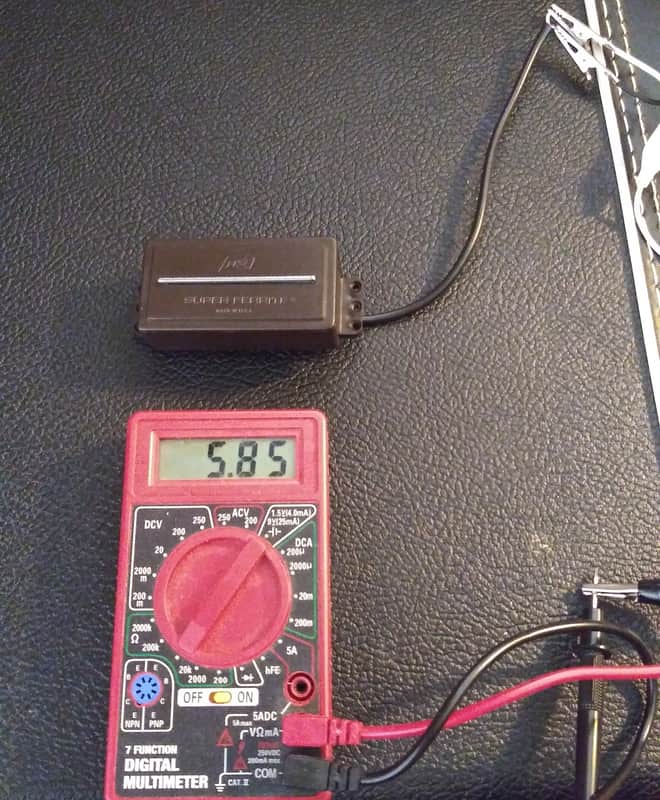 '80s Peavey T-15 Super Ferrite Single Blade Pickup image 1