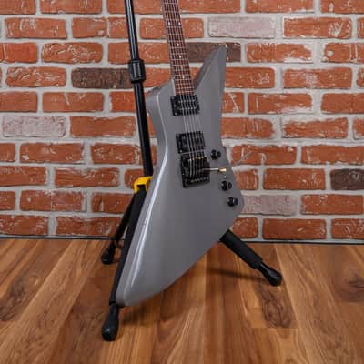 B.C. Rich USA Custom Shop Explorer Metallic Grey 1984 w/Hardshell case image 3