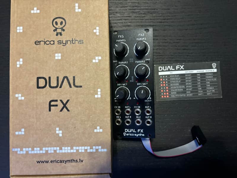 Erica Synths Dual FX 2014 - Present Black image 1
