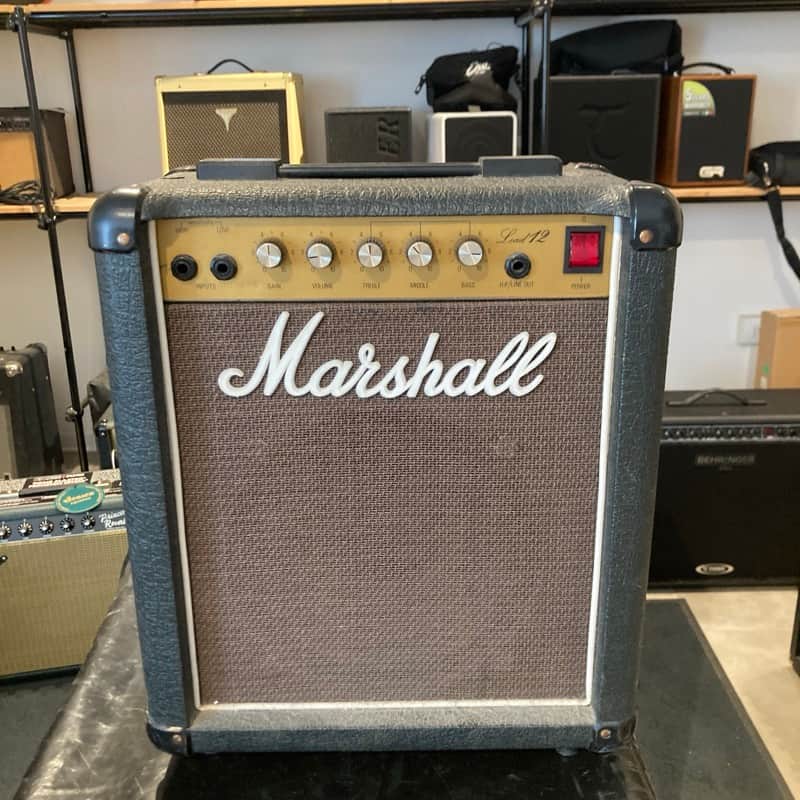 Marshall Lead 12 Model 5005 12-Watt 1x10" Guitar Combo 1984 - 1991 - Black image 1