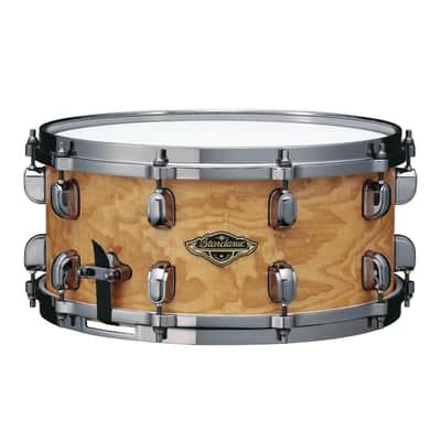 Tama Starclassic Walnut/Birch Snare Drum 14x6.5 Matte Natural Tamo Ash image 1