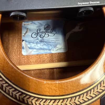 Seagull M6 Cedar 2005 with Hardshell case image 2
